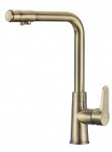 Savol Смеситель для кухни 365мм, бронза S-1804C