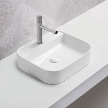 Vincea Раковина накладная 50х40 см, белая VBS-50550