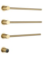 Полотенцесушитель электрический встраиваемый WONZON & WOGHAND HAMBURG, Брашированное золото (WW-AL313-BG)