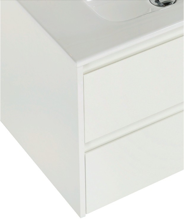 Приобрести тумба подвесная с раковиной belbagno kraft-800-2c-so-bo 80 см, bianco opaco