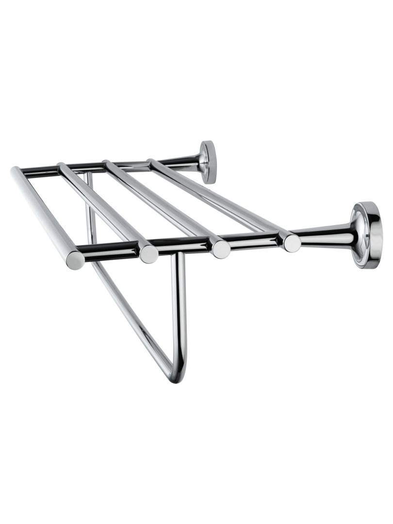 Приобрести полотенцедержатель с полкой wonzon & woghand simple, хром (ww-6581)