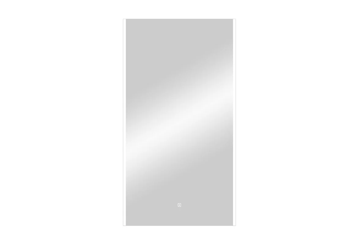 Приобрести continent зеркало с подсветкой modern 60х110 см, белое