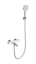 Смеситель для ванны с душем и термостатом WONZON & WOGHAND STAY 2, Хром (WW-B2016-A1-CR)
