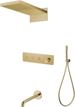 Boheme Душевая система Fusion, встраиваемая,золото 130-2-G