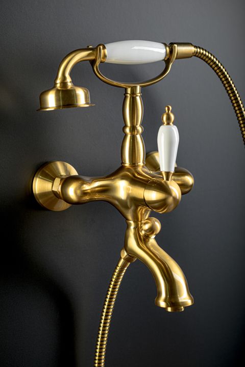 Приобрести boheme смеситель для ванны imperiale, золото 323