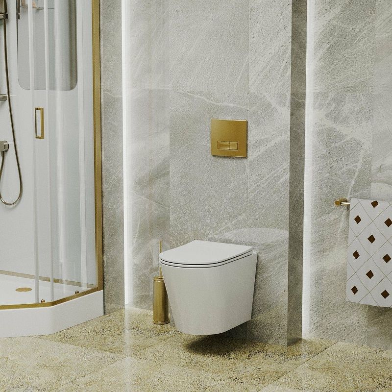 Приобрести grossman клавиша смыва classic, матовое золото 800.t1.04.310.310