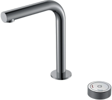 Boheme Смеситель для раковины Tech, автоматический, врезной, черный хром 158-SGM