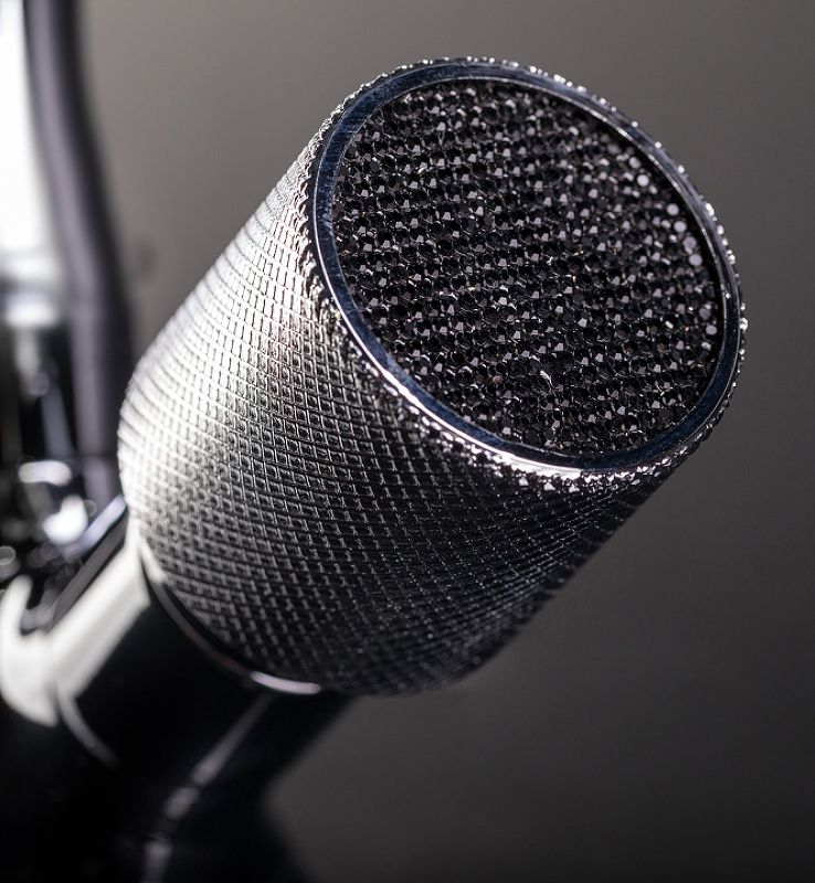 Приобрести boheme смеситель для раковины royale cristal, хром\черные кристаллы 271-royal/crst black