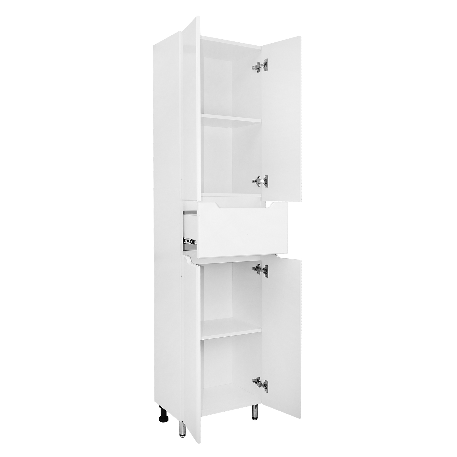 Приобрести loranto пенал напольный палермо 48х194 см, белый (cs00090467)