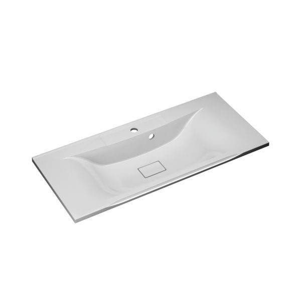 Приобрести mirsant тумба подвесная next 100 см с раковиной premier 100, ут000020169