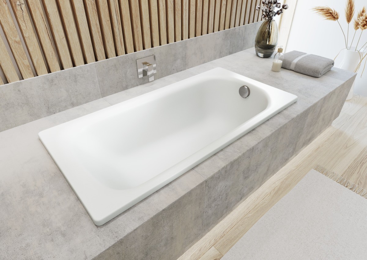 Приобрести ванна стальная kaldewei saniform plus star 180x80 см, 133700010001 alpine white
