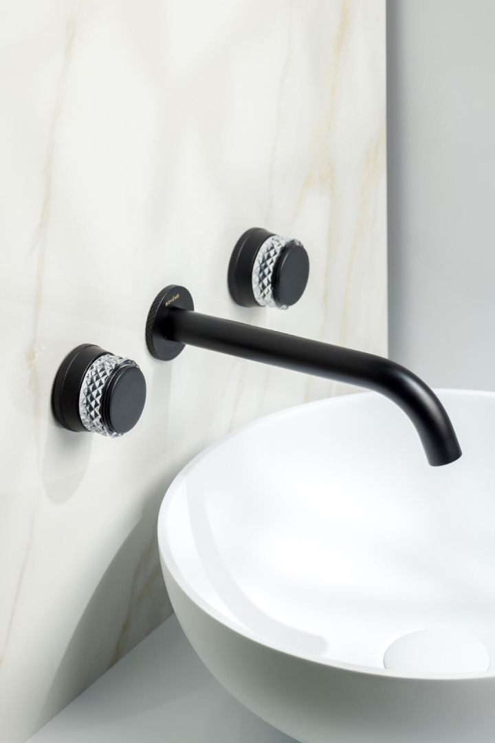 Приобрести boheme смеситель для раковины aura, черный 152-2-b-a