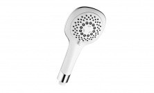 LEMARK Душевая лейка 5 режимов 117 мм, хром\белый LM0815CWhite