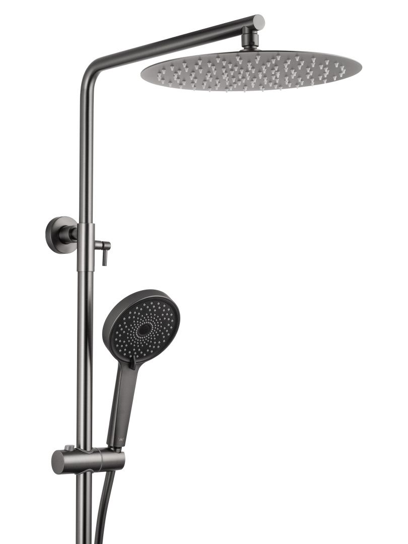 Приобрести душевая система wonzon & woghand frame, темный графит (ww-88739010-bgm)