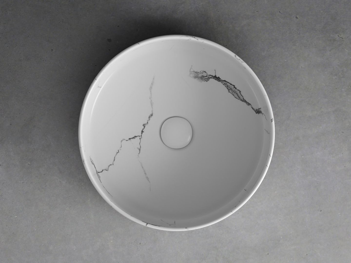 Приобрести hayzburg накладная раковина чаша 34х11 см, мрамор, матовая hb-0025