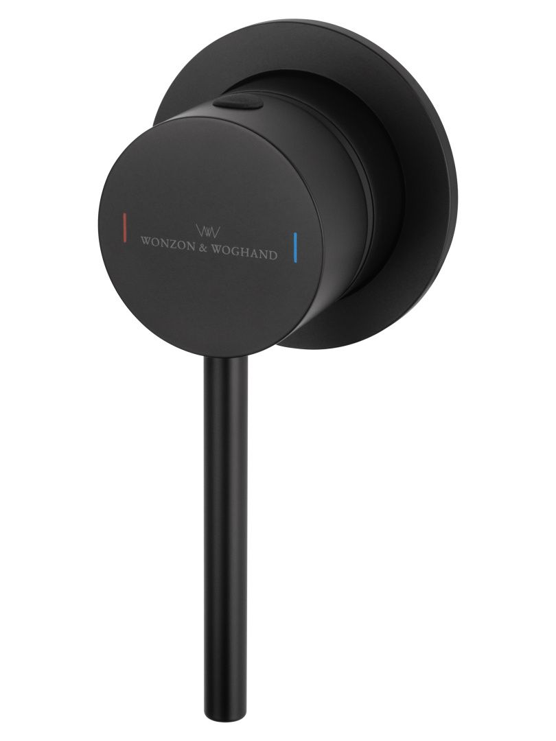 Приобрести смеситель для раковины встраиваемый wonzon & woghand stick, черный матовый (ww-88869017-mb)