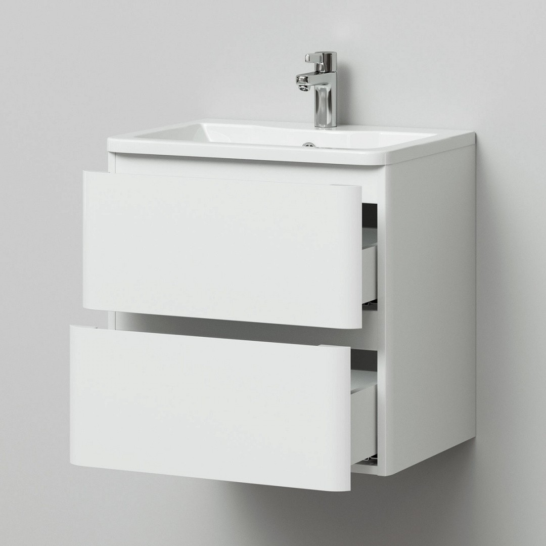 Приобрести тумба подвесная итана roberto 60, с раковиной adel 60.