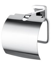 Держатель для туалетной бумаги с крышкой WONZON & WOGHAND STILL, Хром (WW-6626)