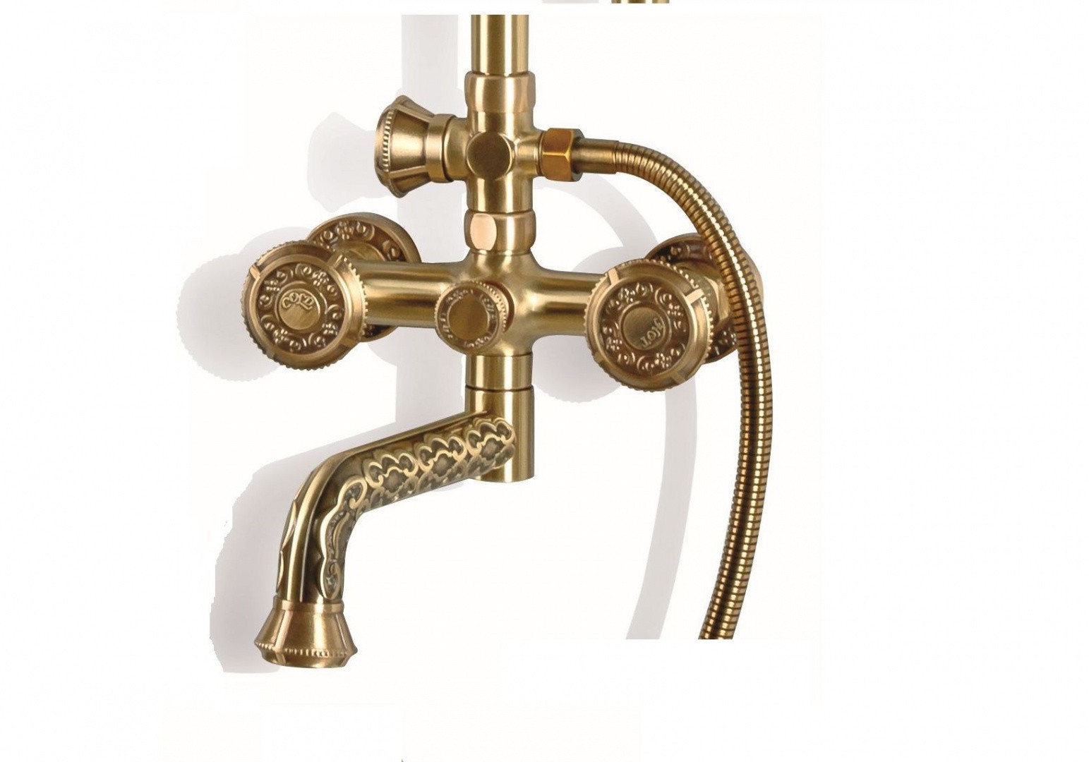 Приобрести bronze de luxe royal 10121pf, бронза душевая система для ванны