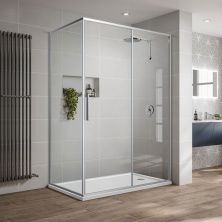 Vincea Душевое ограждение Slim-U 90х120 см, прозрачное, хром VSR-2SU9012CL