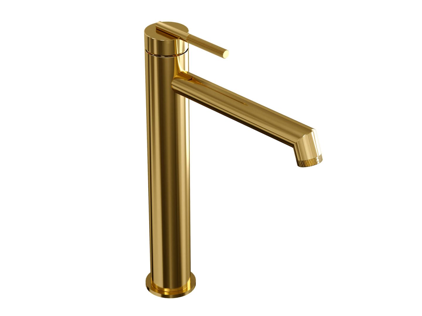 Приобрести hayzburg высокий смеситель для раковины, золото hb-4007-3go