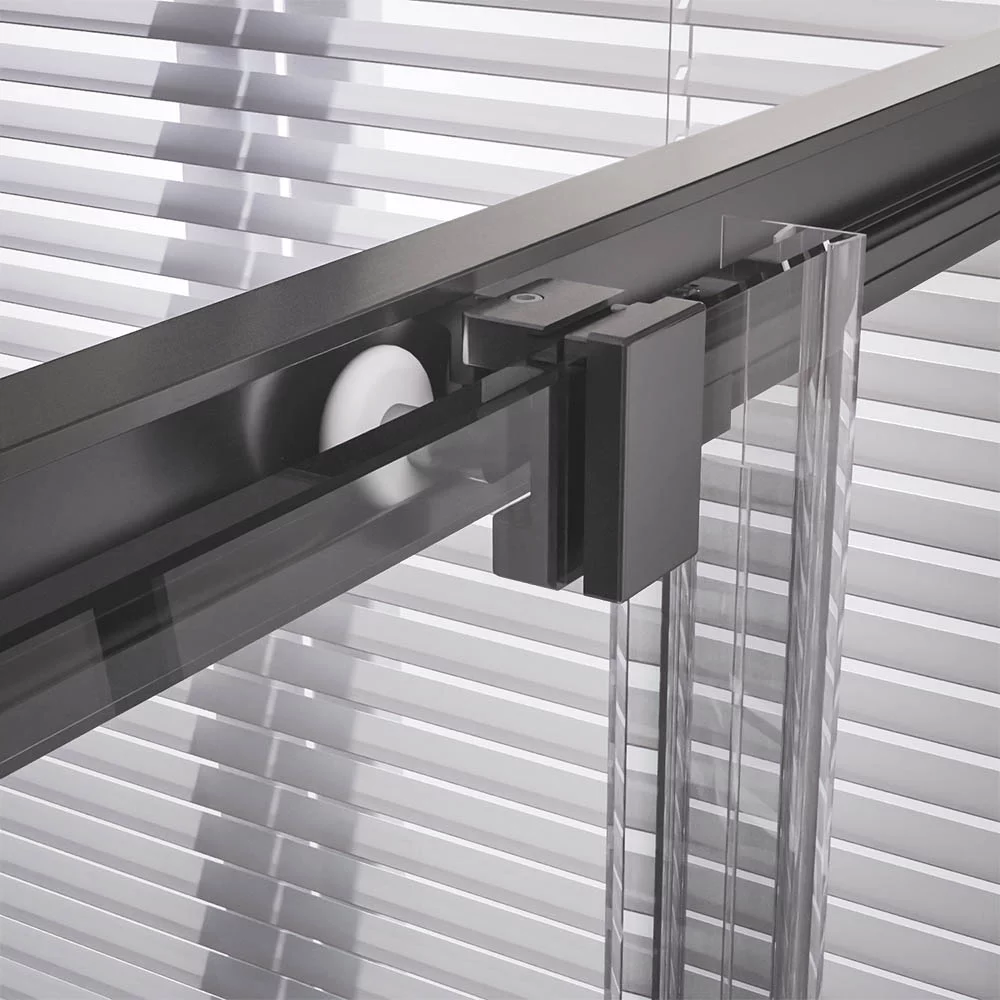 Приобрести veconi душевое ограждение premium trento 80х100 см, брашированный графит, прозрачное ptc20-gr-10080-01-c4