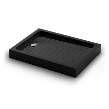 Veconi Душевой поддон Tezeo Acrylic 120x80 см, черный TZ54B-12080-C5