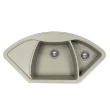 Florentina Кухонная мойка Гави 100х51 см, серая