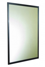 Azario Зеркало Опера Блэк 50х95см, черное,  ФР-00001486