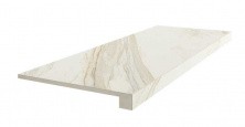 Ступень Coliseumgres Trevi Floor Project White 33х90см, белая, фронтальная