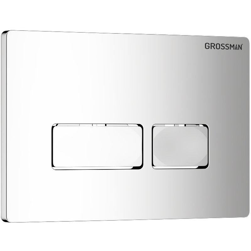 Приобрести grossman клавиша смыва pragma, глянцевый хром 700.k31.03.100.100
