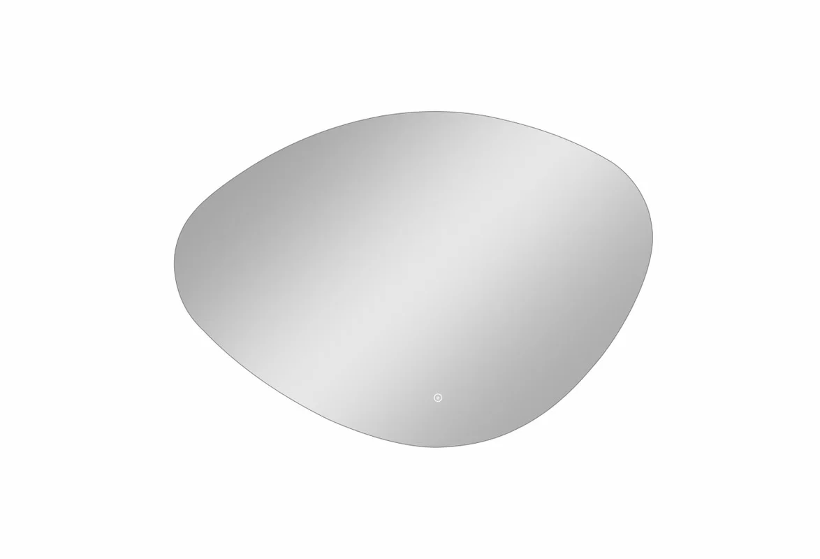 Приобрести continent зеркало с подсветкой alma 100х70 см, белое