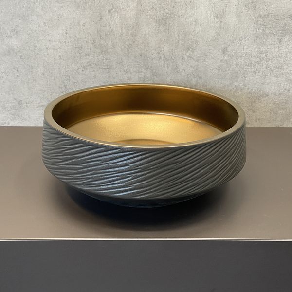 Приобрести comforty раковина j2091 41х44 см, черно-бронзовая