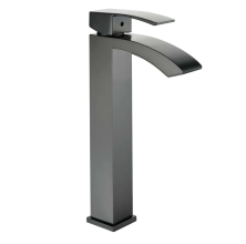 Grocenberg Смеситель для раковины, высокий, графит GB3007BG