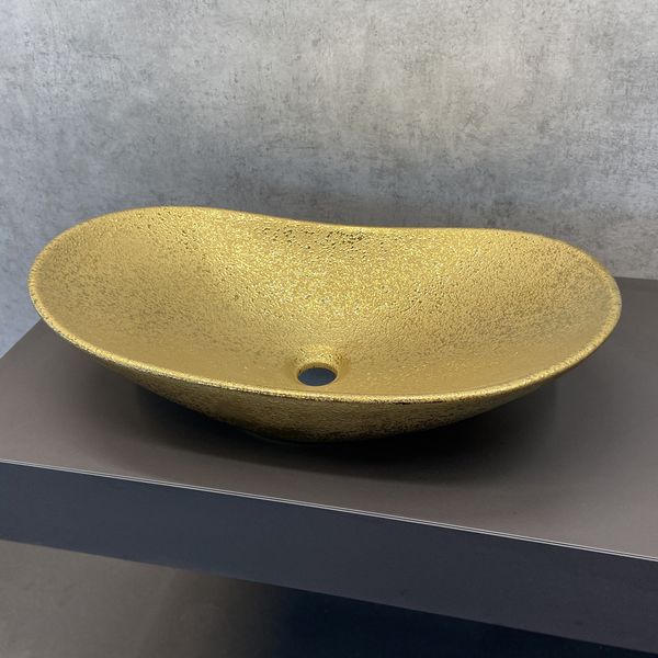 Приобрести comforty раковина 7811asj 62х34 см, золото