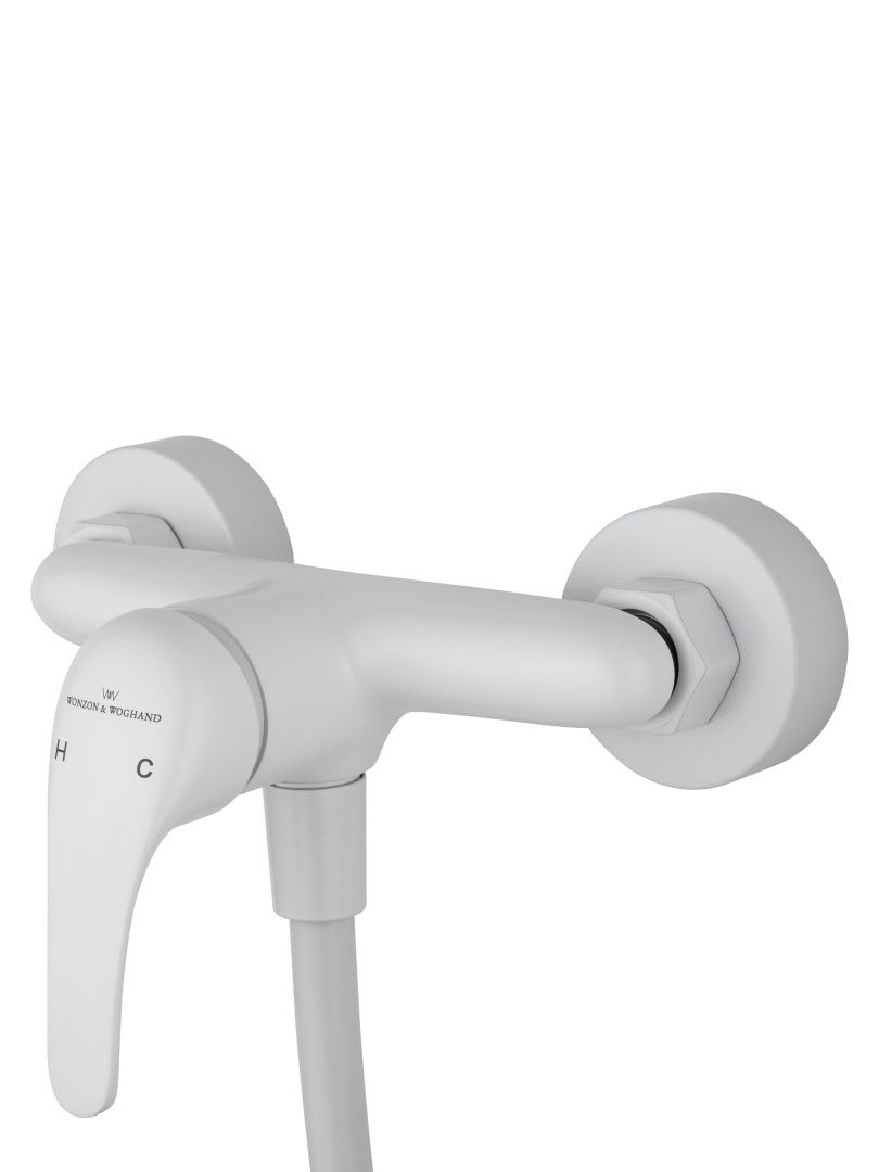 Приобрести смеситель для душа wonzon & woghand, белый матовый (ww-4540-mw)