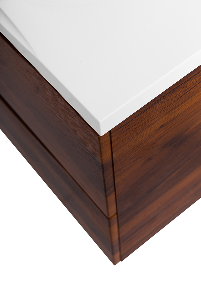 Приобрести belbagno тумба с раковиной marino 100 см, напольная rovere cillegio, белая раковина