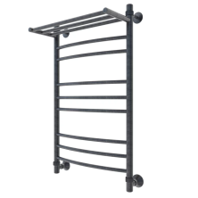 Veconi Полотенцесушитель водяной Nemi-B 50х80 см, графит N8050GR-B