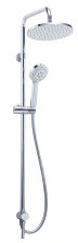 Azario Душевая система Mano без смесителя, хром AZ-15780201