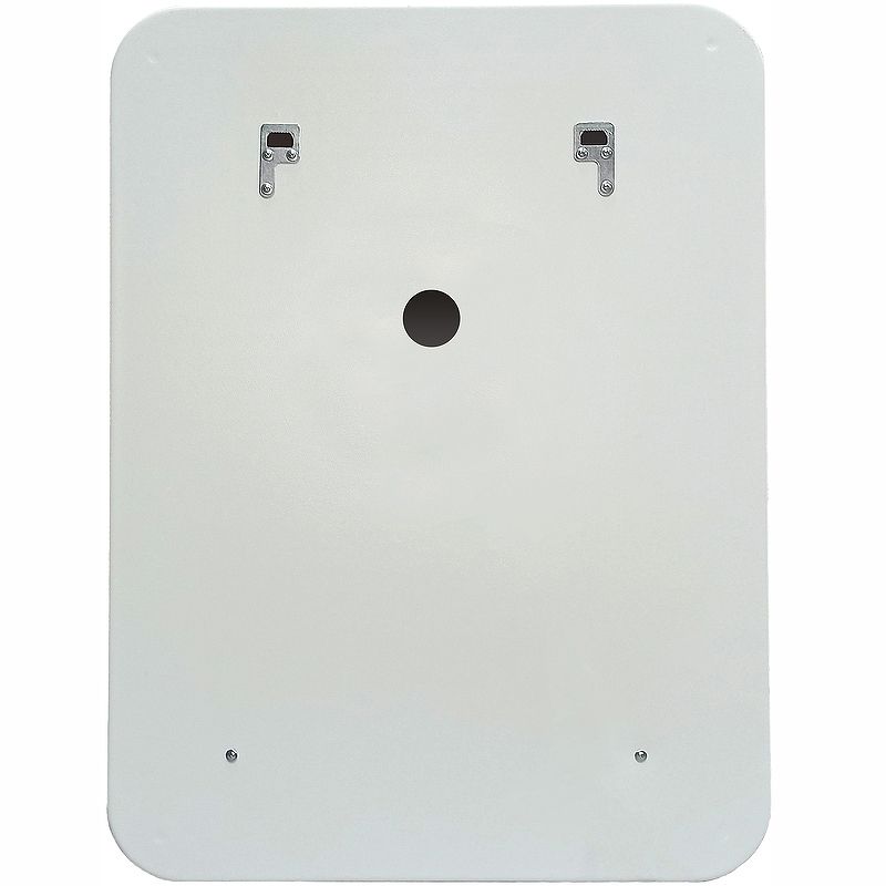 Приобрести continent зеркало с подсветкой lacio 80х90 см, сенсорный включатель, белое