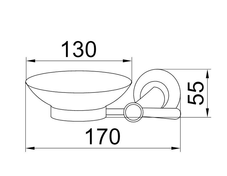 Приобрести boheme мыльница chiaro, золото\кристаллы 10503