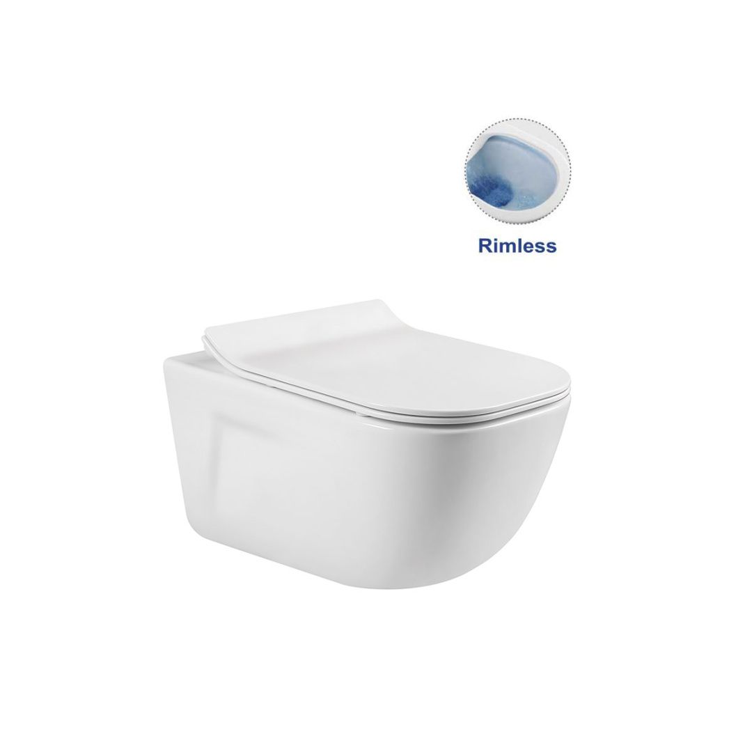 Приобрести vincea унитаз подвесной idea, ультратонкое сиденье, микролифт, белый vt1-33