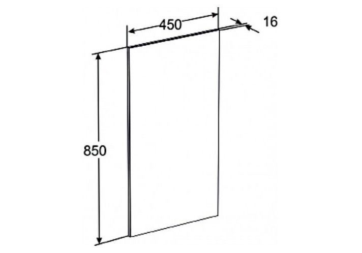 Приобрести зеркало с подсветкой roca the gap 45 см z.ru90.0.009.0