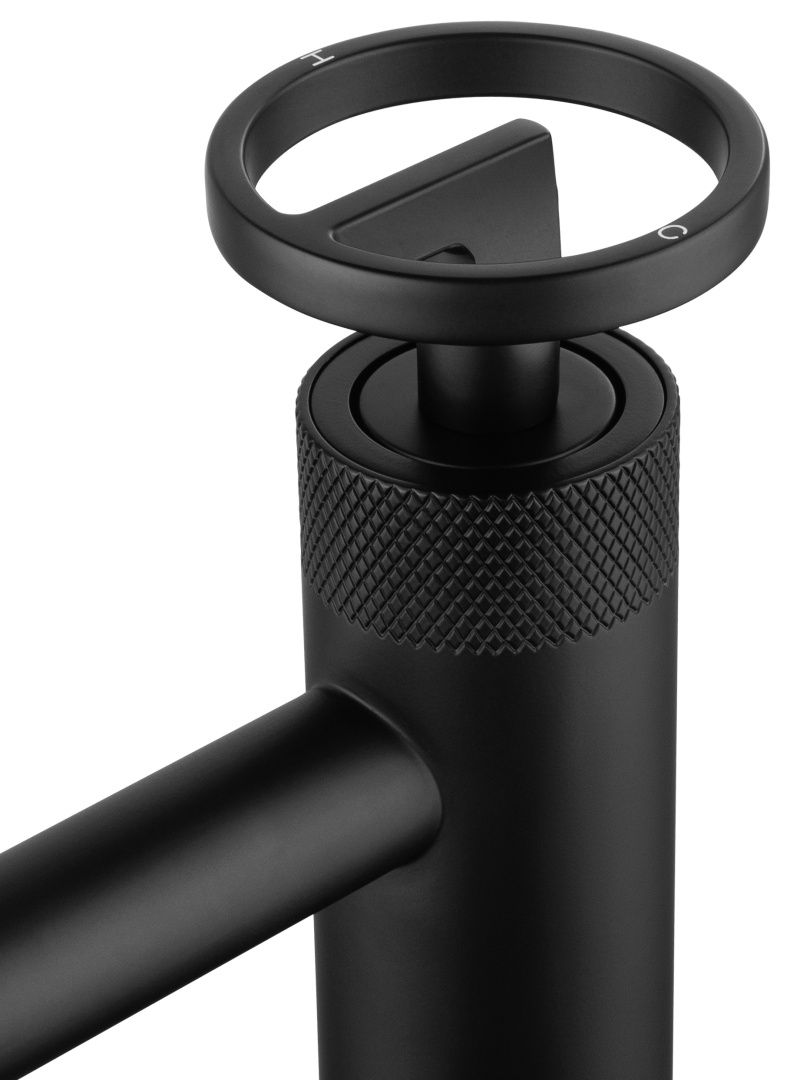 Приобрести смеситель для раковины wonzon & woghand, черный матовый (ww-h1065-mb)