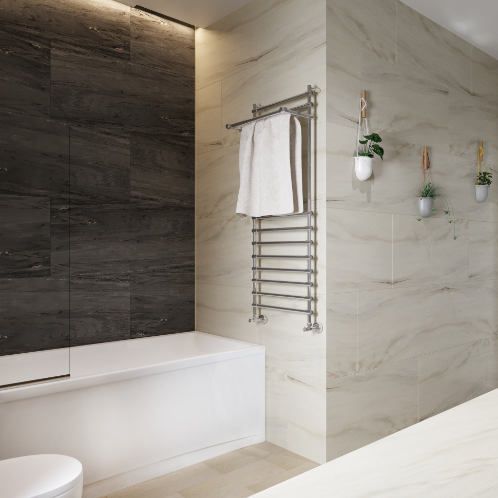 Приобрести triton шторка для ванны соло 75x140 см, хром щ0000038541