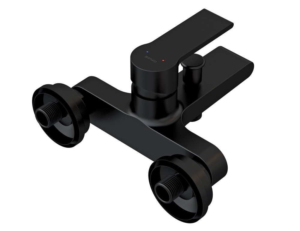Приобрести смеситель для ванны cersanit brasko black
