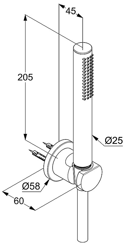 Приобрести kludi nova fonte puristic душевой гарнитур для ванны 1s, черный матовый, арт. 2085039-15