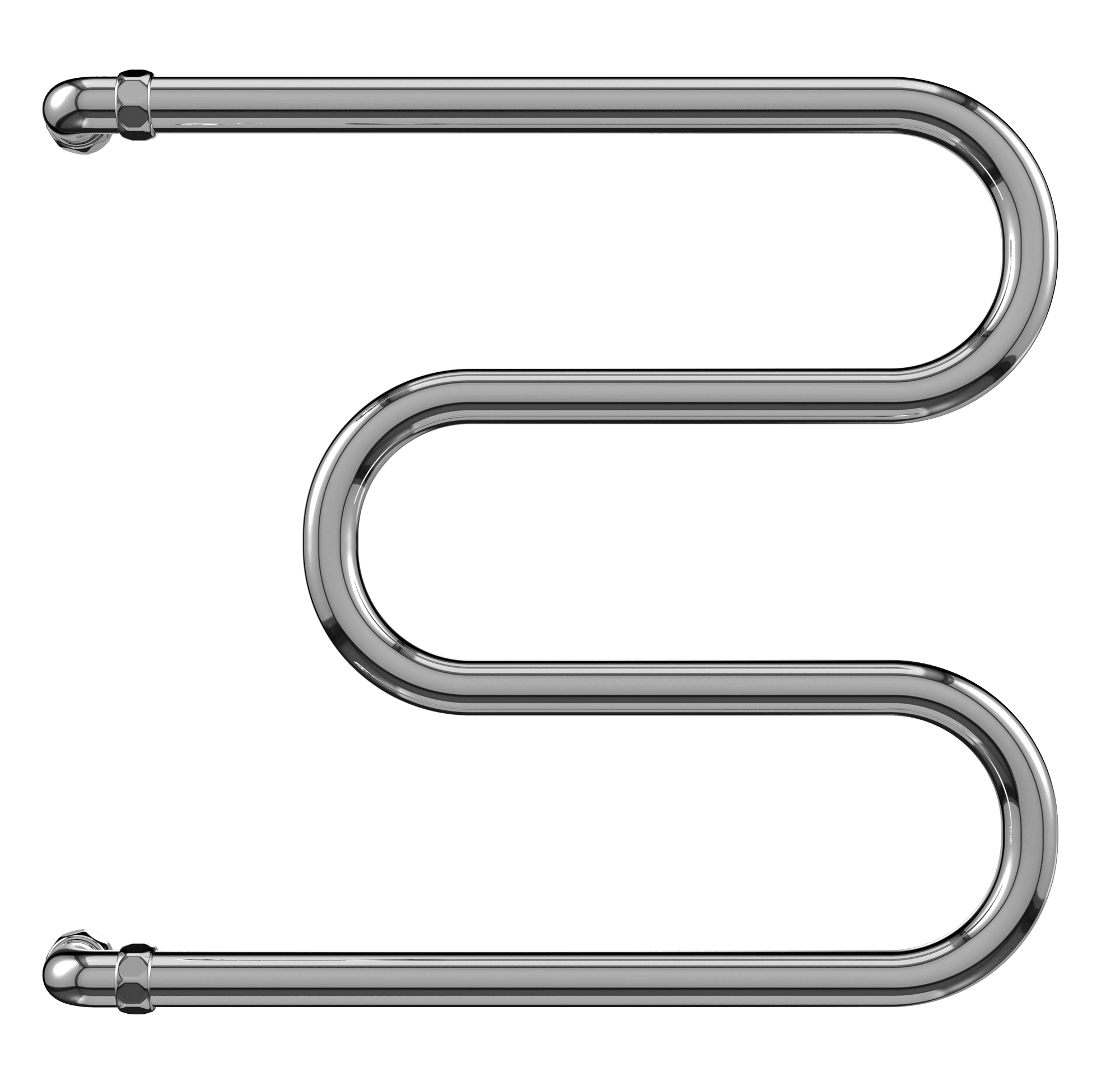 Приобрести terminus полотенцесушитель м - образный 50х60 см, боковое подключение, водяной, хром