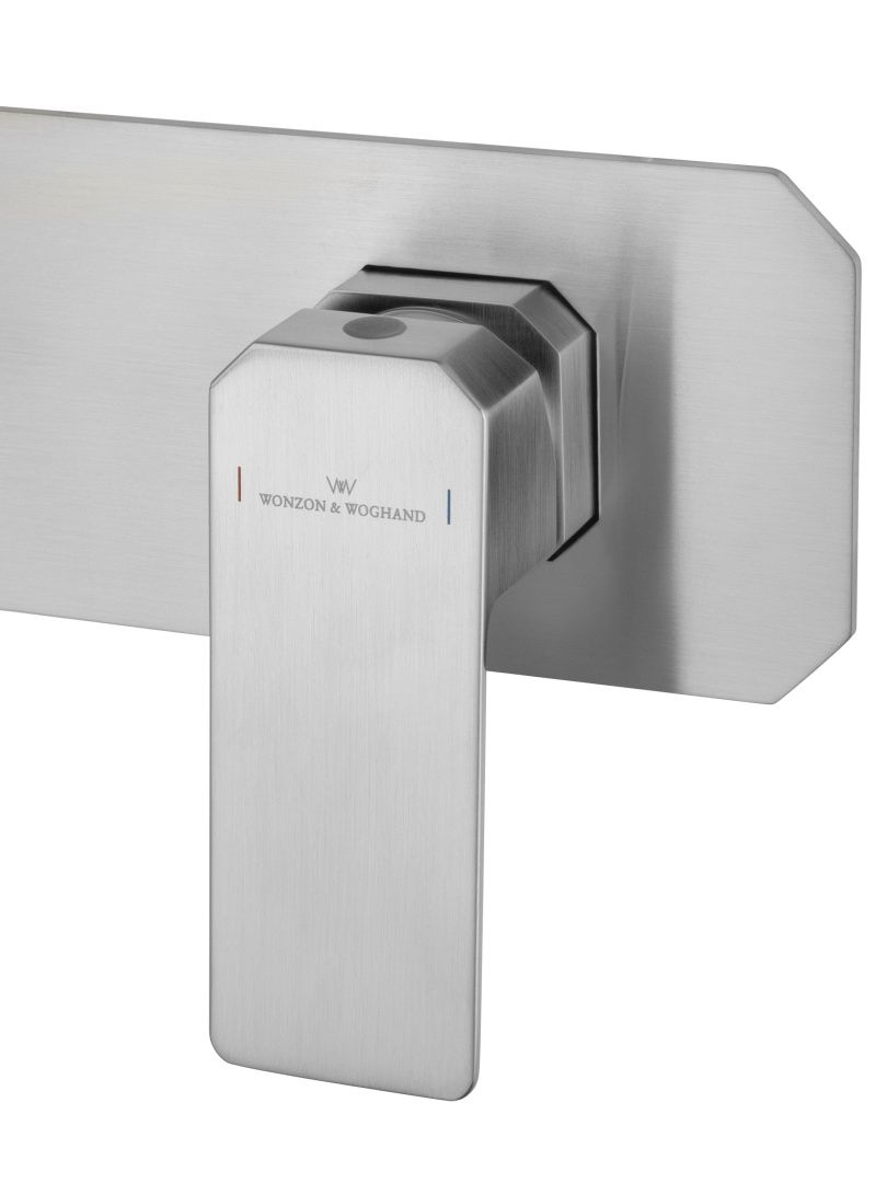 Приобрести смеситель для раковины встраиваемый wonzon & woghand diamond, брашированный никель (ww-88869011-bn)