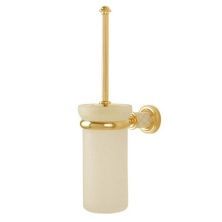 Boheme Ершик для унитаза Murano, золото\белый 10913-W-G